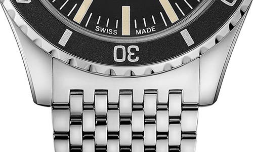 Mido Ocean Star Tribute Automatic Watch, 40.5mm In Silver/black/silver