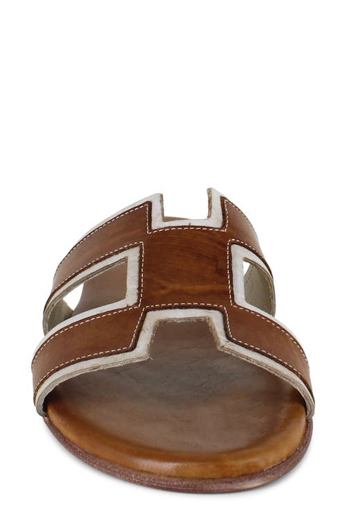 Artisan Crafted By Zigi Alitza Leather Sandal In Brown