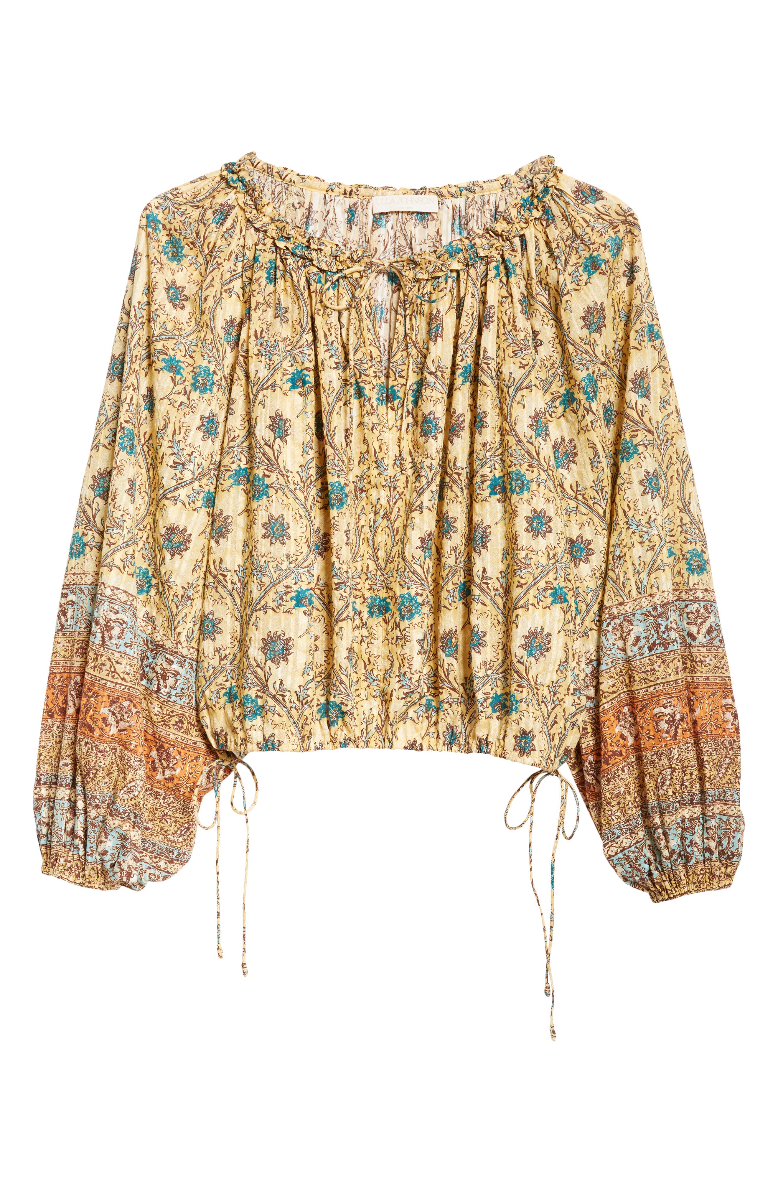 Ulla shops Johnson Silva silk top