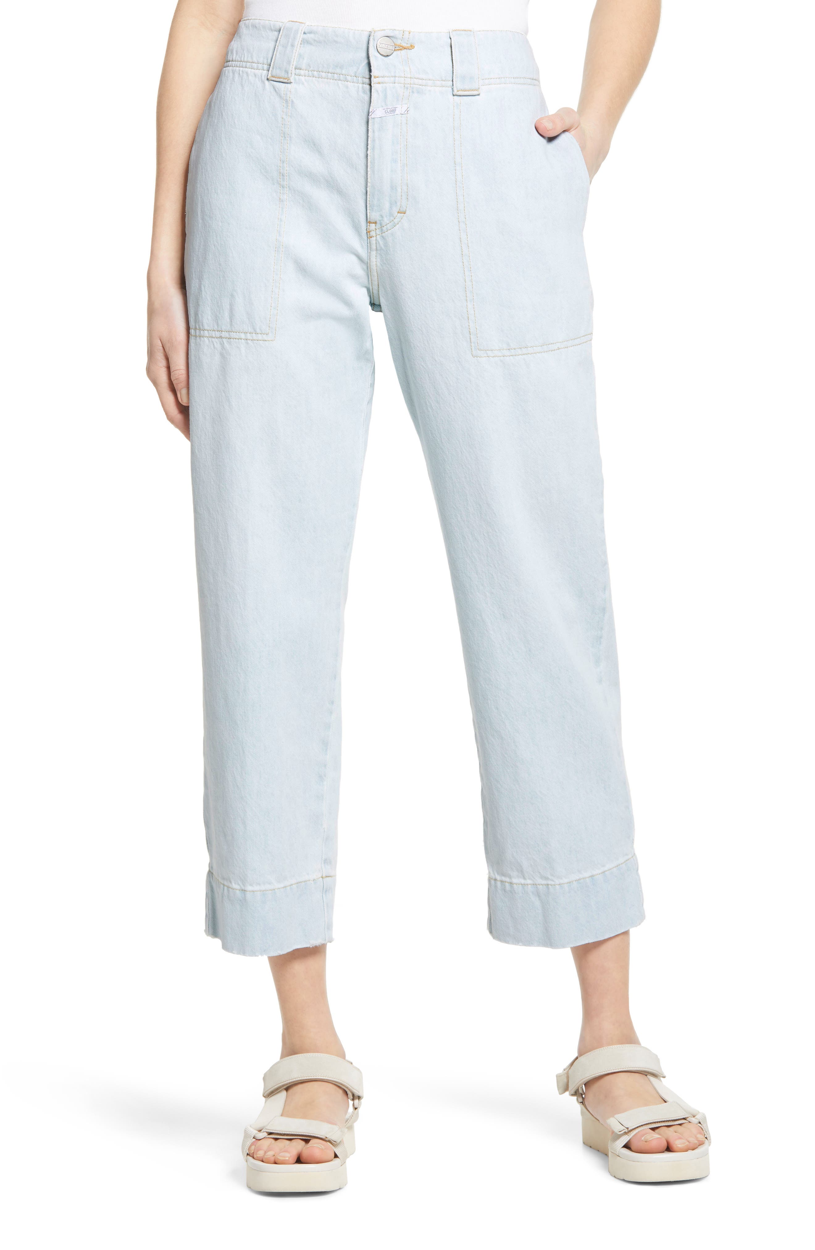 Closed Josy High Waist Crop Jeans in 