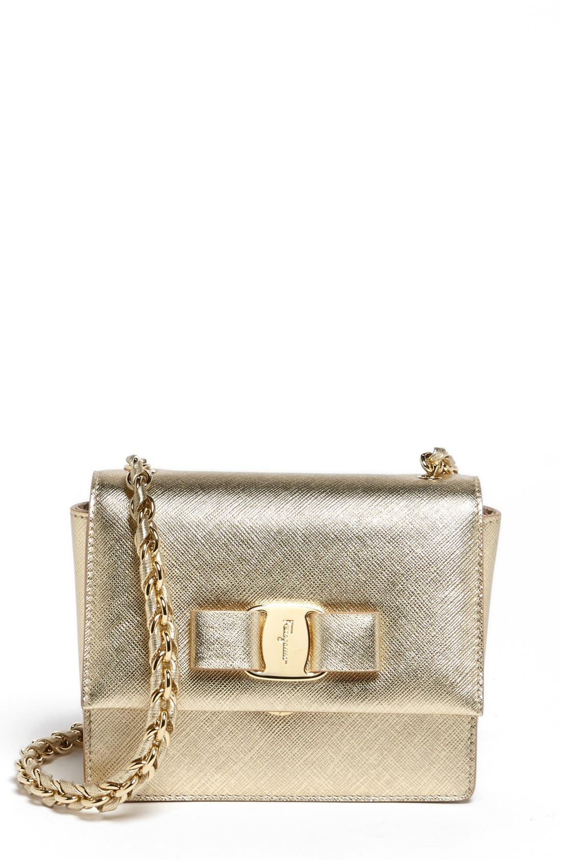 Salvatore Ferragamo 'Ginny Mini' Leather Crossbody Bag Nordstrom