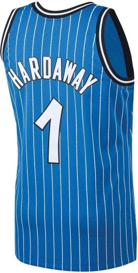 Mitchell & Ness Men's Penny Hardaway Black Orlando Magic Big and