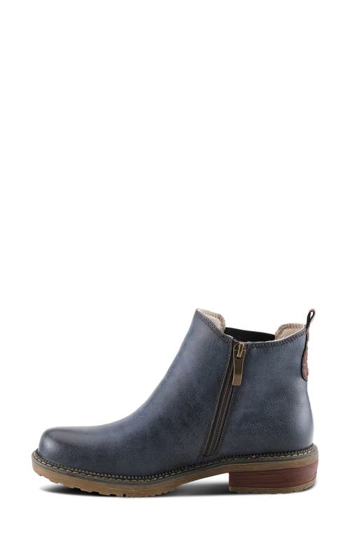 Spring Step Nonia Water Resistant Chelsea Boot In Navy