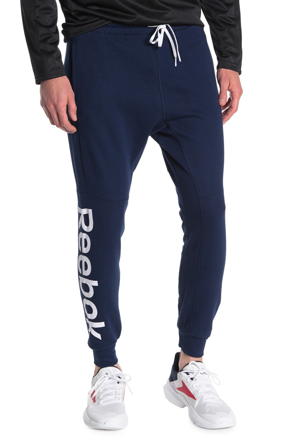 reebok french terry joggers