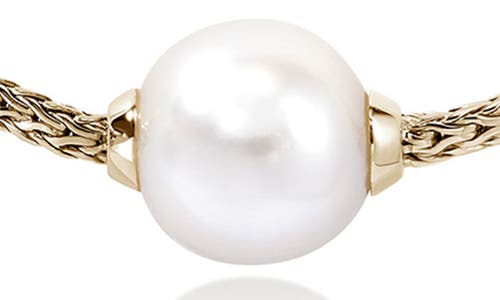 Shop John Hardy Jh Essentials Freshwater Pearl Necklace In 14k Gold/pearl