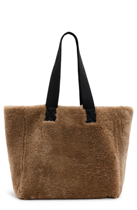 Fur Designer newest Shearling Bag (Medium size)