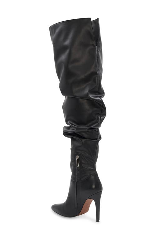 Shop Bcbg Barely Over The Knee Boot In Black