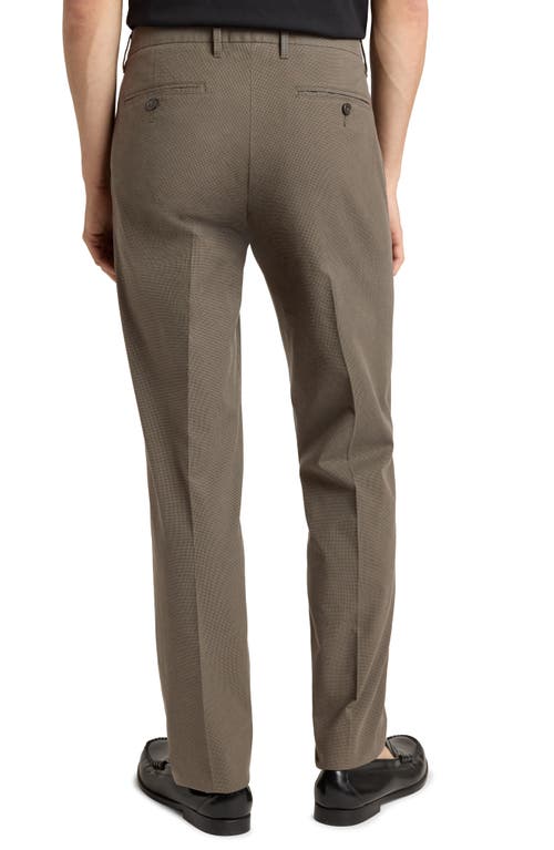 BONOBOS BONOBOS WEEKDAY WARRIOR SLIM FIT HOUNDSTOOTH DRESS PANTS 