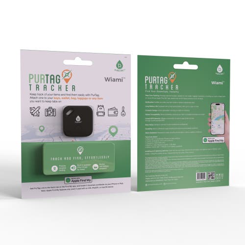 Pursonic Purtag Tracker In Black