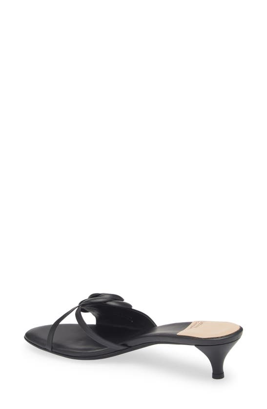 Shop Jeffrey Campbell Gloriosa Kitten Heel Slide Sandal In Black Natural