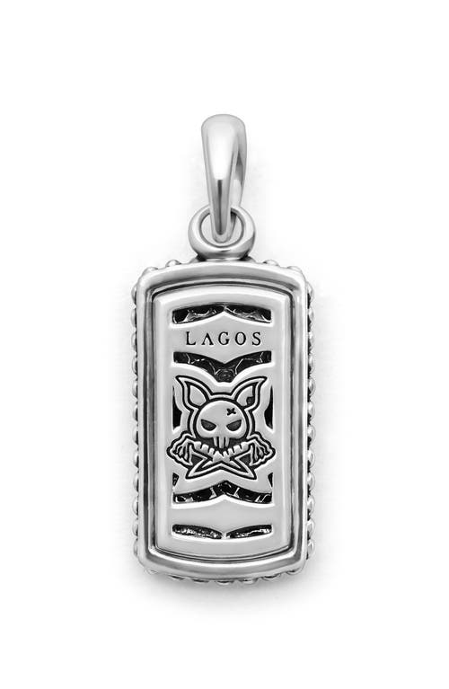 LAGOS ANTHEM DIAMOND TAG AMULET 