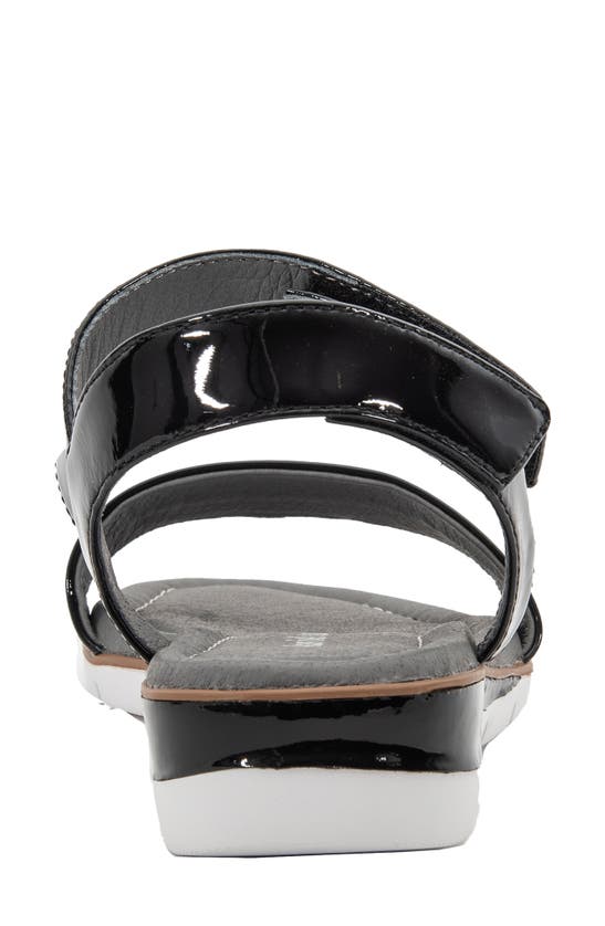 Shop David Tate Scala Slingback Sandal In Black Patent