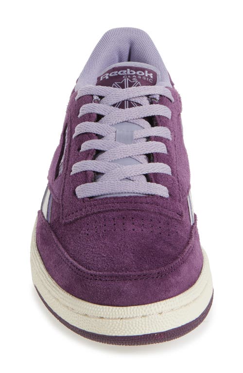 Reebok Club C Revenge Vintage Sneaker In Midnightplum/chalk/duskpurple