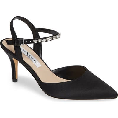 Nina Tonya Pointy Toe Pump, Black