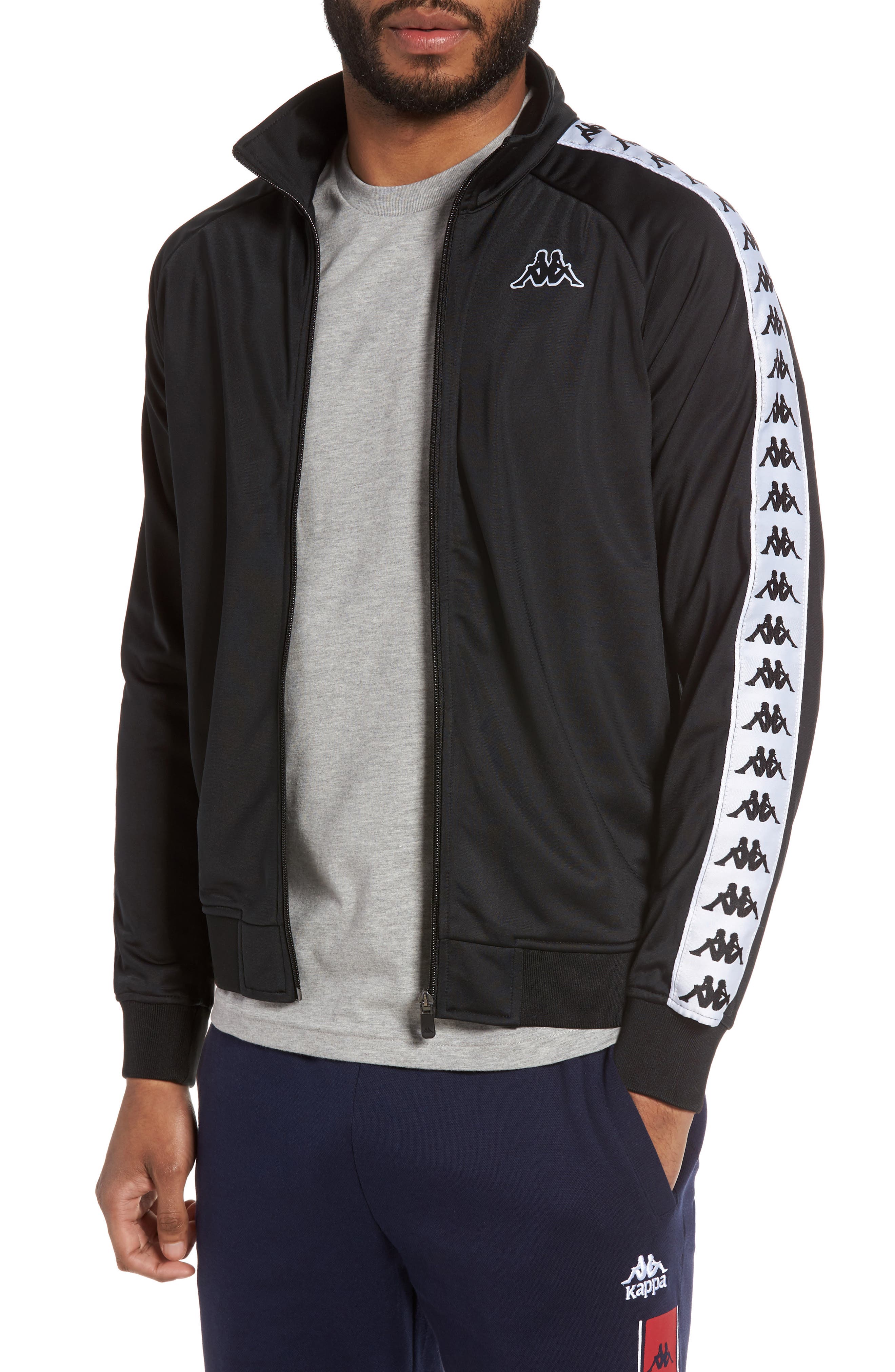 Kappa Anniston Slim Fit Knit Track Jacket Nordstrom
