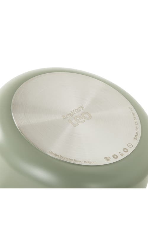 Berghoff Leo Balance 2.1-quart Nonstick Covered Saucepan In Sage