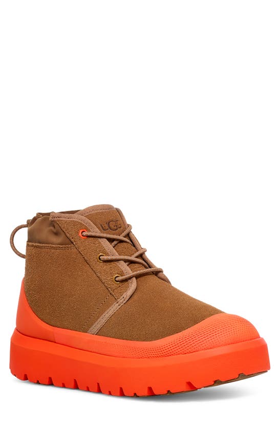 Ugg Neumel Waterproof Hybrid Boot In Chestnut / Orange