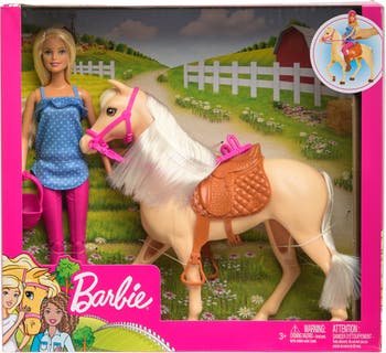 Odysseus bevel Gestreept Mattel Barbie(R) Doll and Horse | Nordstromrack