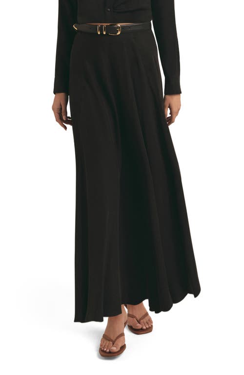 The Classy Maxi Skirt in Black