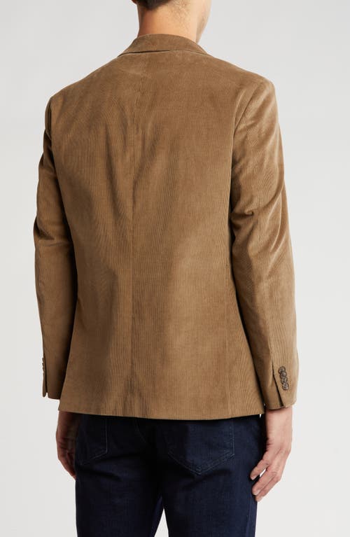 Tommy Hilfiger Cotton Corduroy Blazer In Taupe