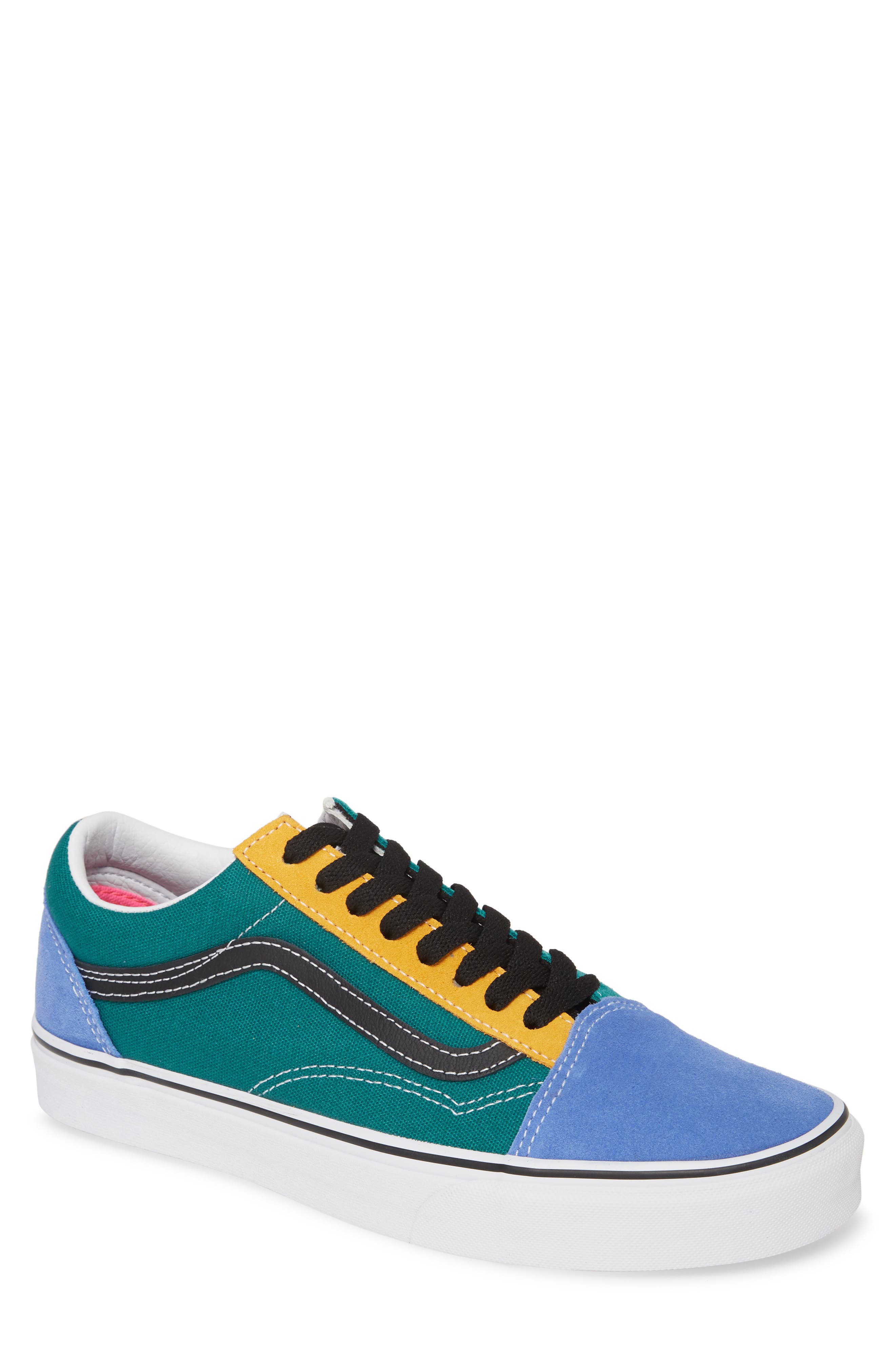 vans old skool cadmium yellow tidepool