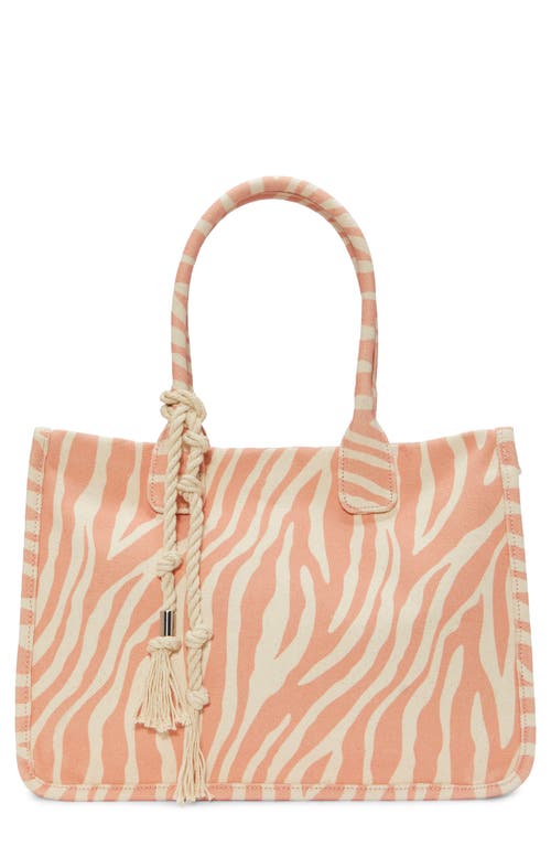 Vince Camuto Orla Canvas Tote in Starfish Heavy Textured Canvas at Nordstrom