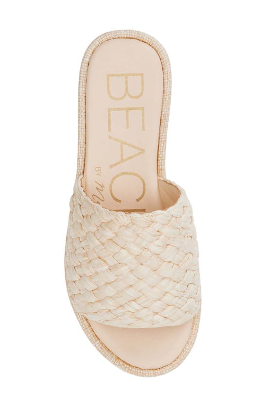 Shop Beach By Matisse Cairo Platform Sandal In Beige