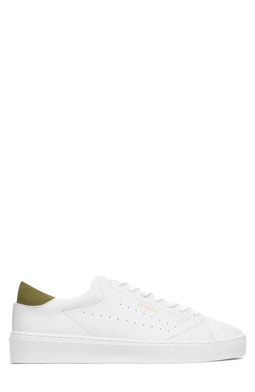 Shop Axel Arigato Court Sneaker In Off White/khaki