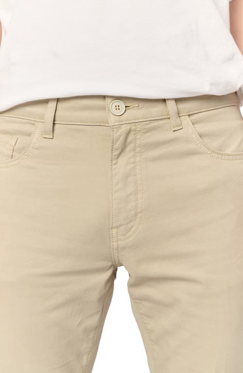 Warp & Weft Warp+weft Ams Slim Fit Jeans In Limestone