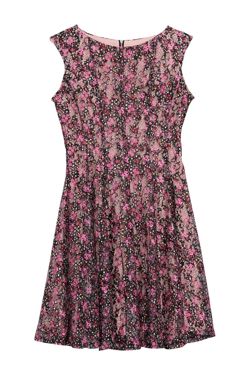 Gabby Skye | Floral Print Lace Dress | Nordstrom Rack