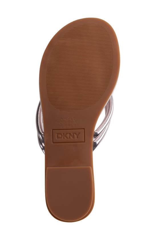 Shop Dkny Clemmie Flip Flop In Light Pink