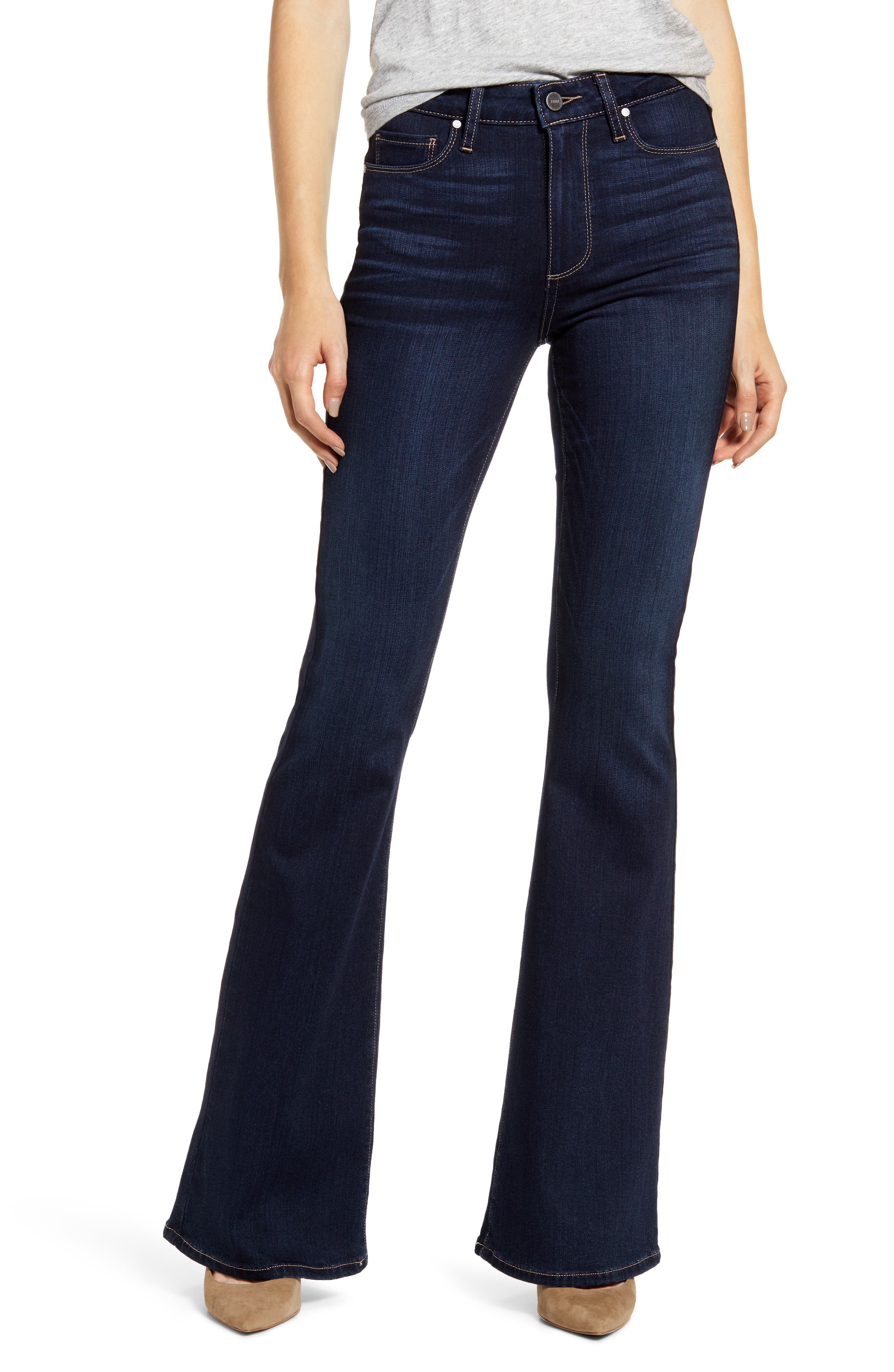 paige bell canyon flare jeans