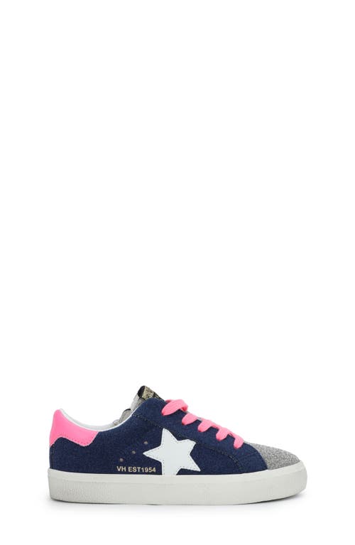 Vintage Havana Kids' Vail Sneaker In Navy Matt Sparkle