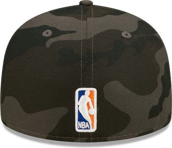 Men's New Era Gray York Knicks Color Pop 59FIFTY Fitted Hat