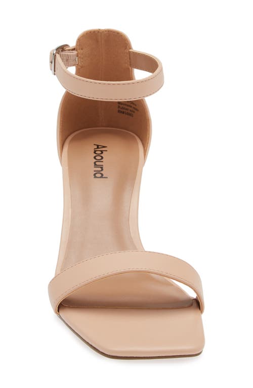 Shop Abound Finn Ankle Strap Sandal In Beige Sand