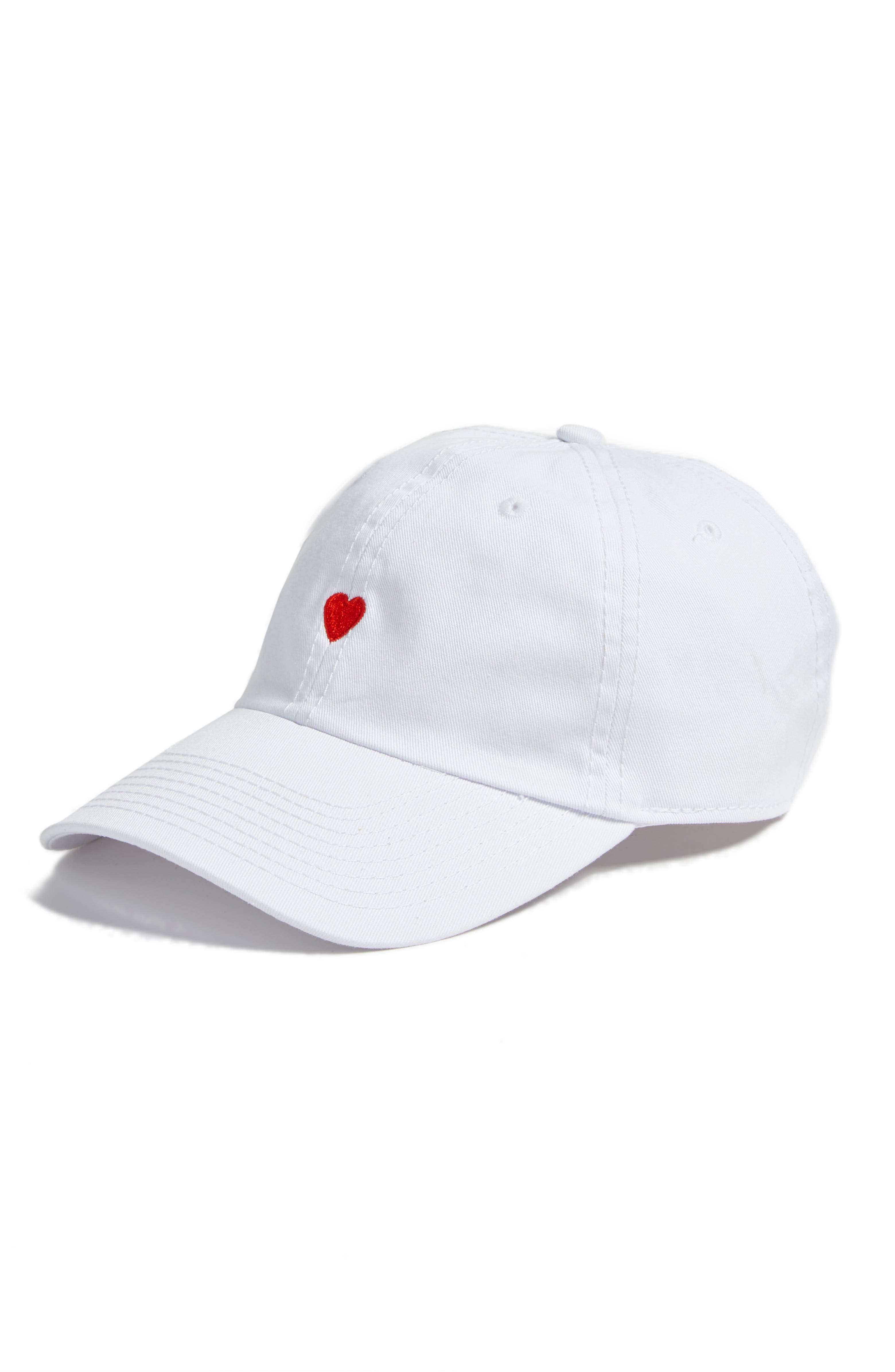 Body Rags Clothing Co. Micro Heart Baseball Cap | Nordstrom