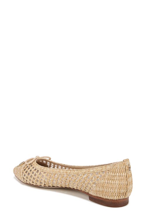 Sam Edelman May Ballet Flat Dark Natural In Dark Natural