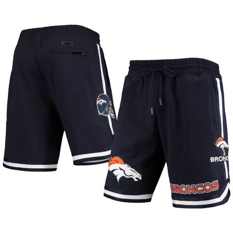 Lids Denver Broncos Pro Standard Ombre Mesh Button-Up Shirt - Navy