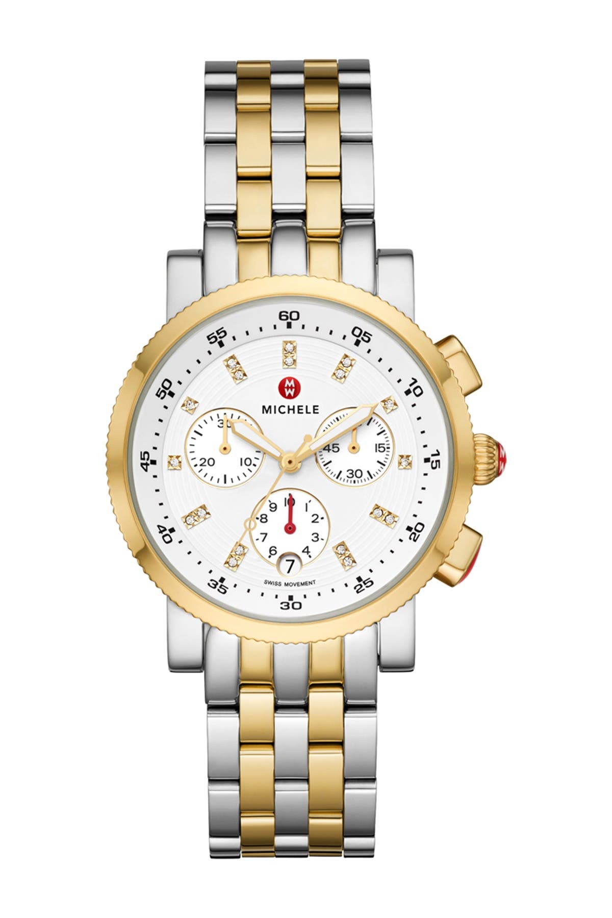 michele sport sail diamond watch