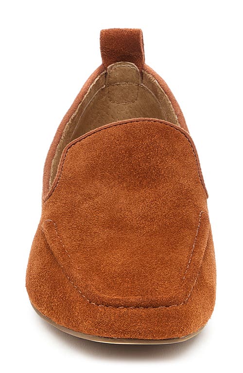 Kelsi Dagger Brooklyn Finley Square Toe Flat In Caramel
