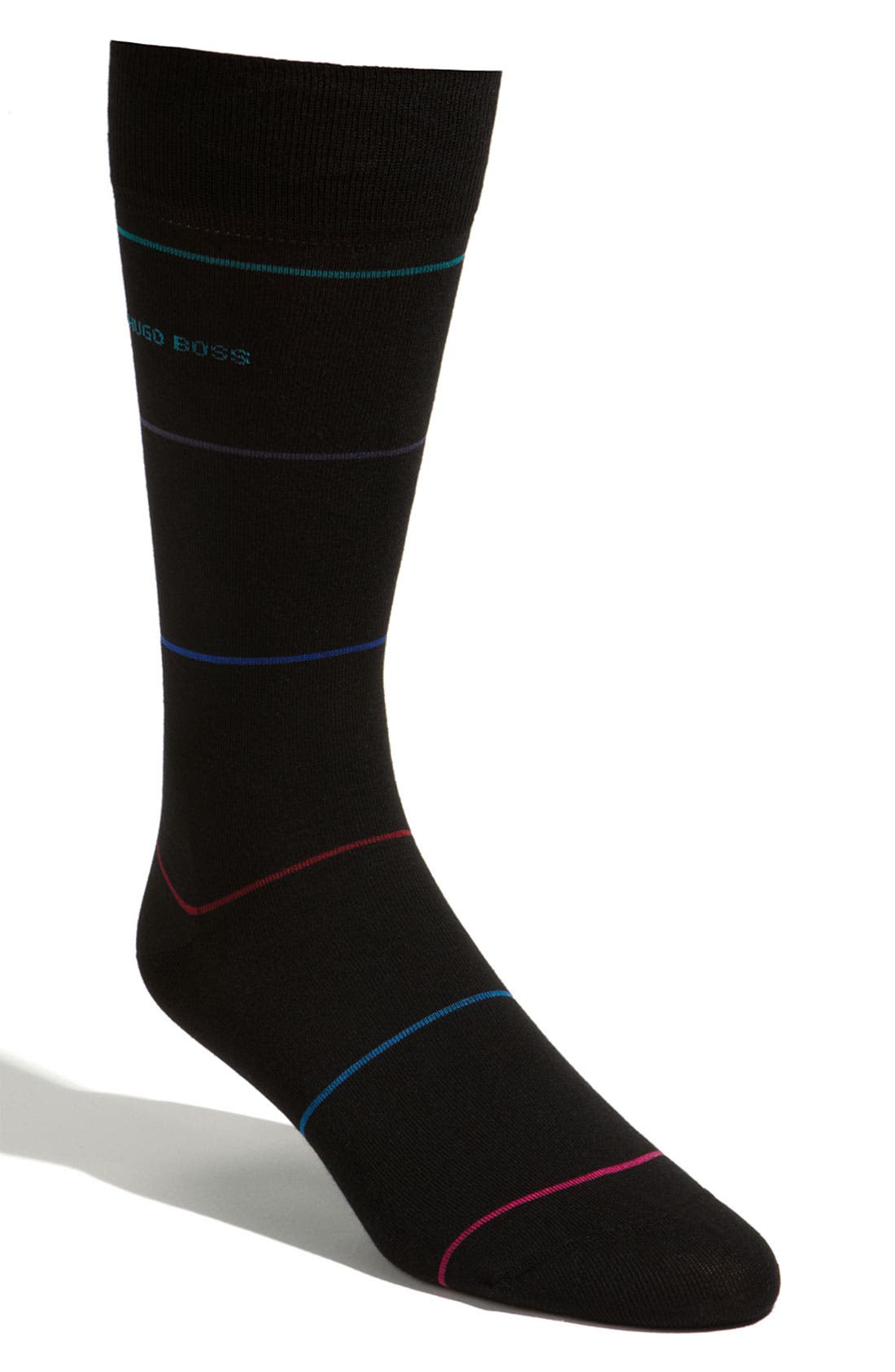 BOSS Black Stripe Socks Nordstrom