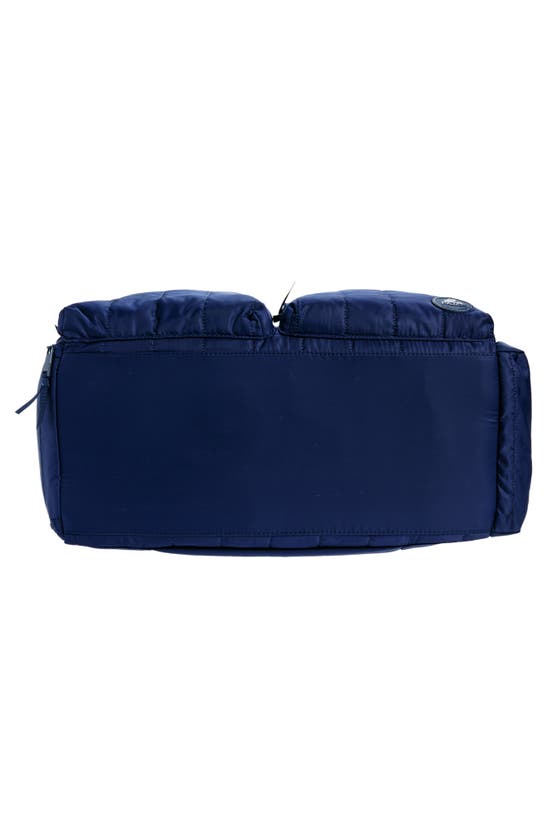 Shop Pajar Nylon Twill Duffle Bag In Navy