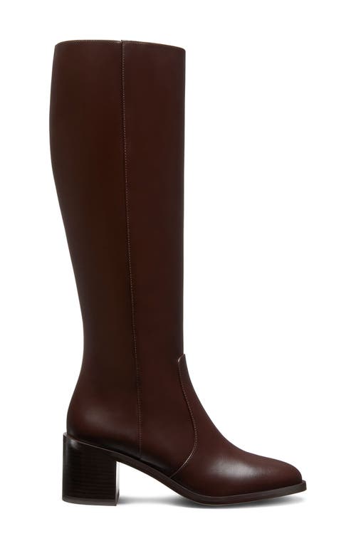 Shop Stuart Weitzman Esme Knee Hight Boot (women)<br /> In Dark Brown Leather