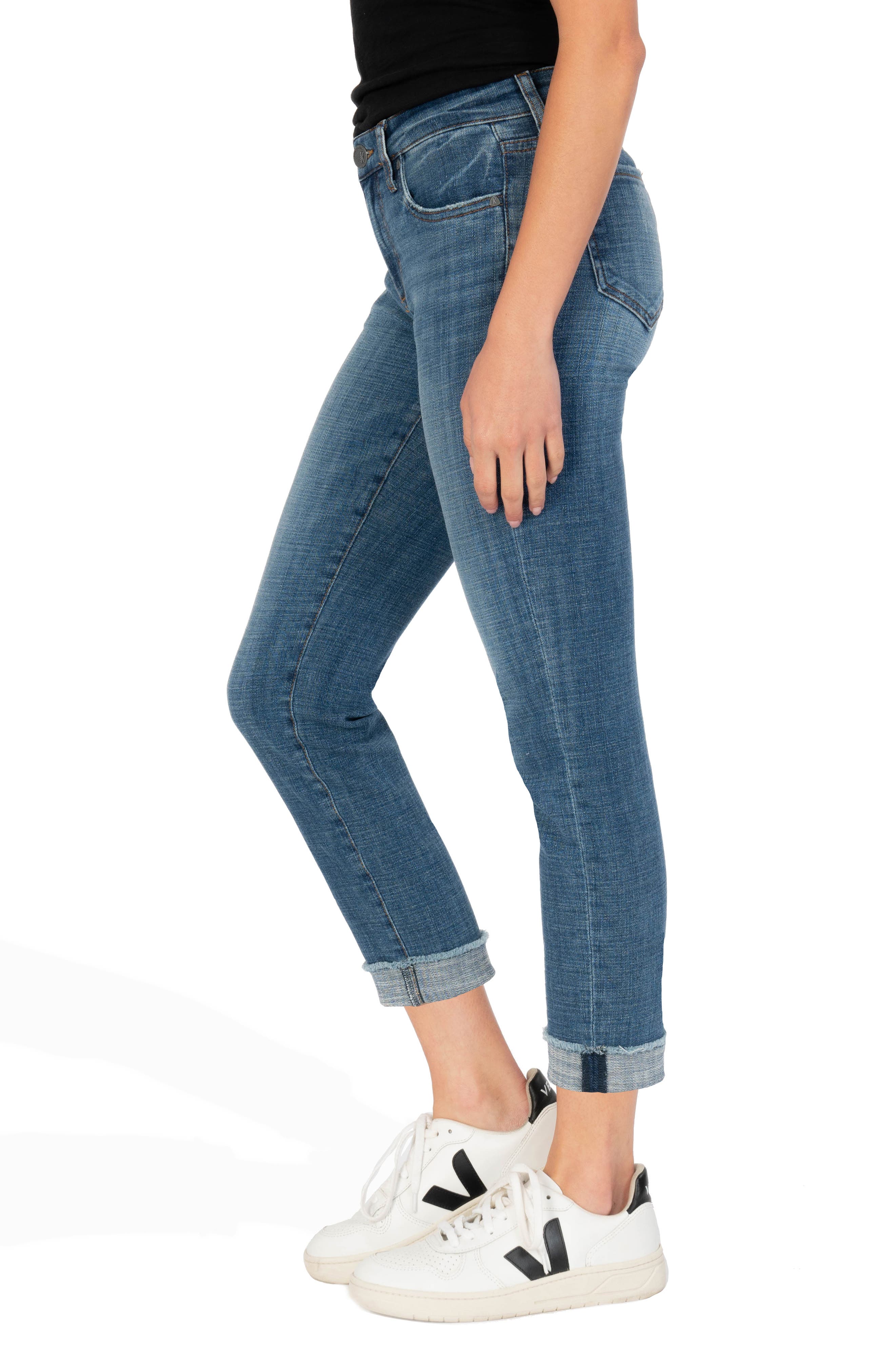 KUT from the Kloth Amy Crop Straight 