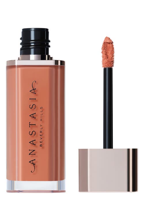 Anastasia Beverly Hills Lip Velvet Liquid Lipstick in Peach Amber at Nordstrom