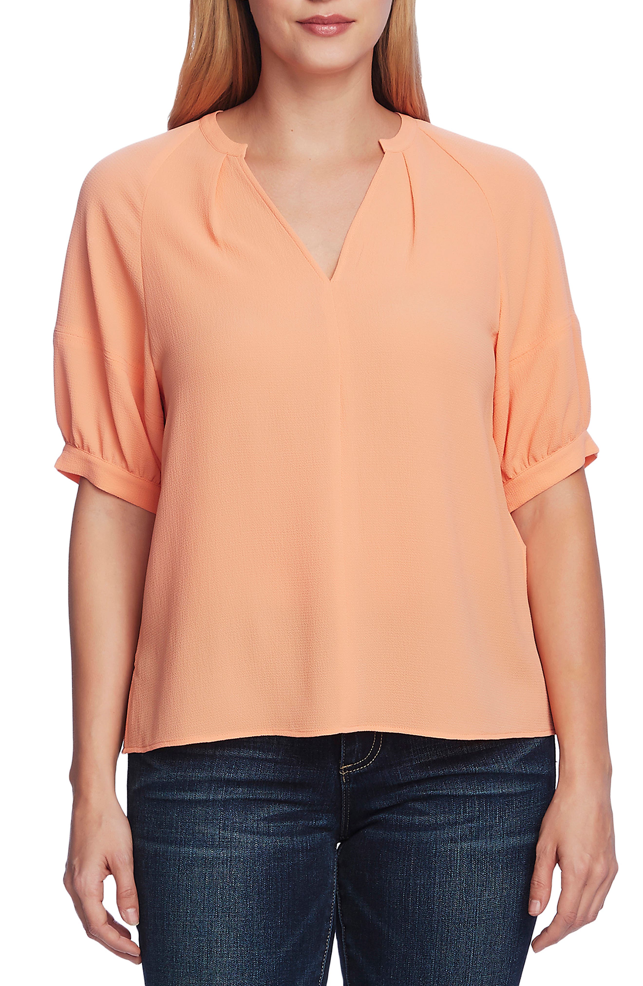 vince camuto bubble sleeve top