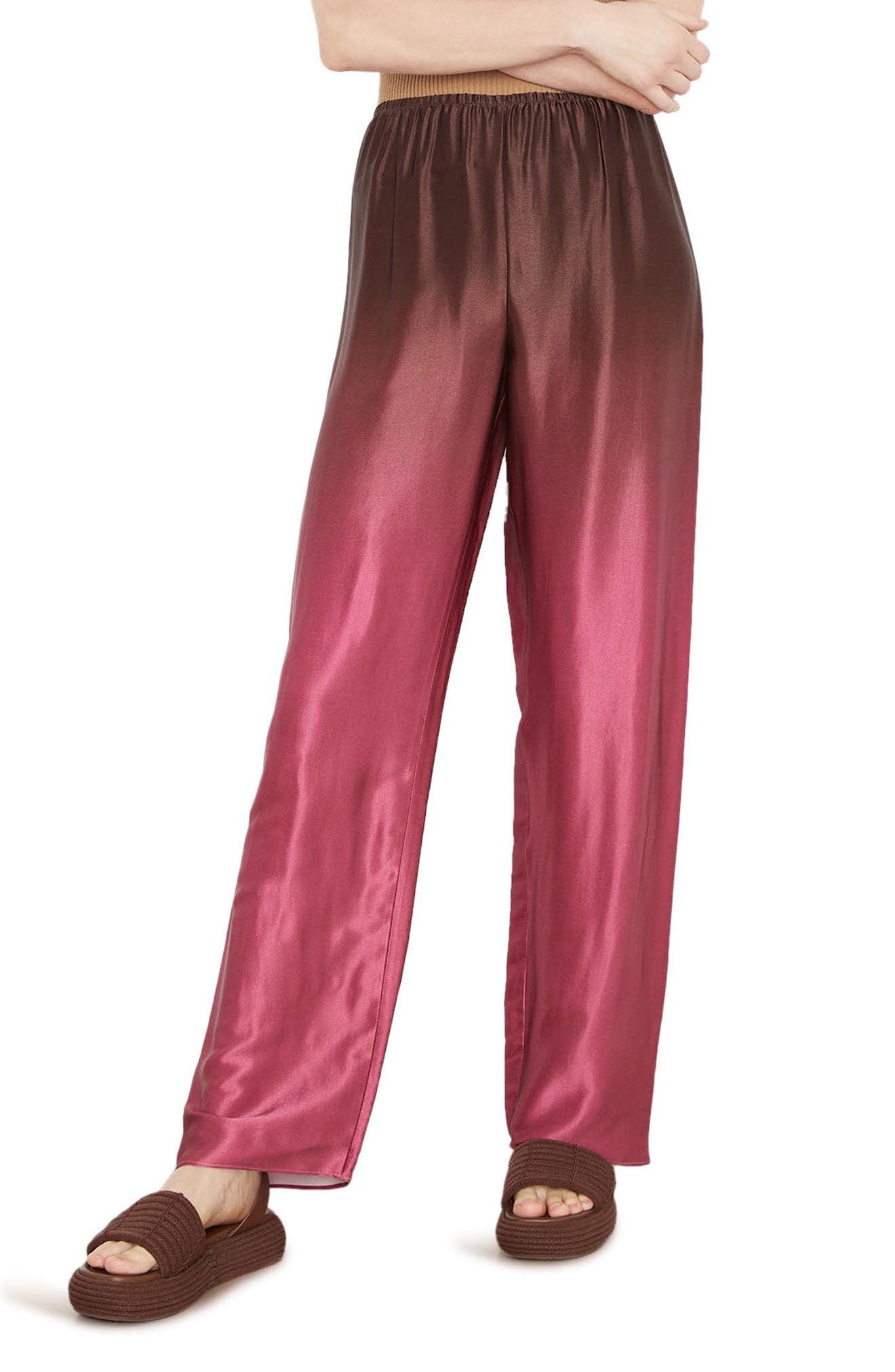 Vince Ombré Satin Pants Nordstrom