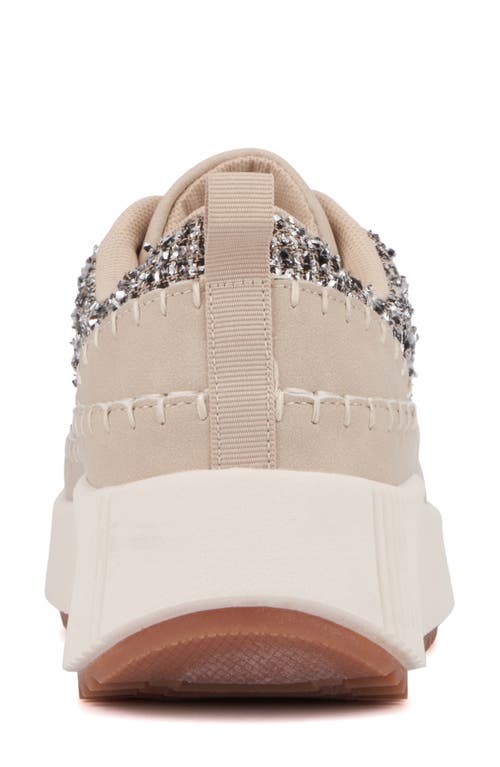 New York And Company Twyla Sneaker In Beige