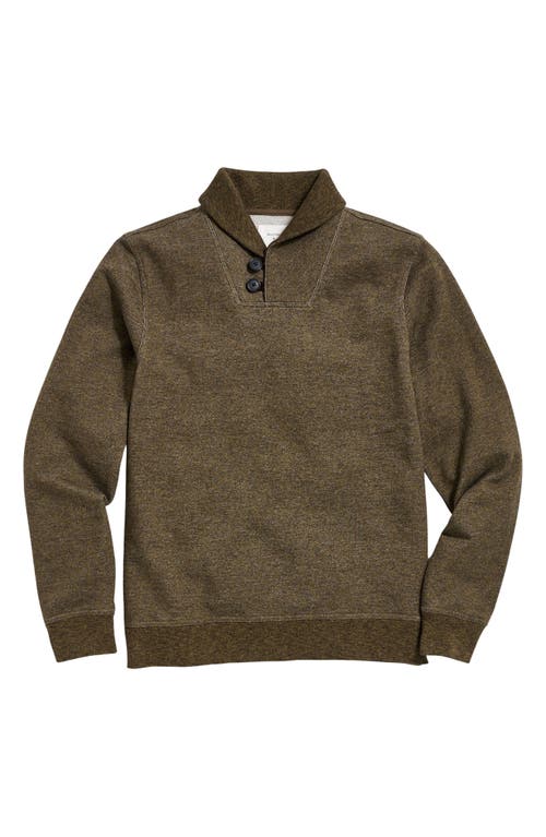 Billy Reid Mouline Shawl Collar Cotton Pullover at