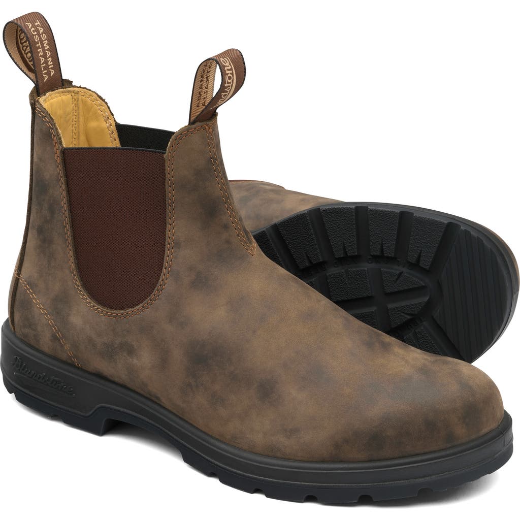 Blundstone Footwear Water Resistant Chelsea Boot In Rustic Brown
